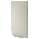 MITTZON Acoustic screen, floor standing, Gunnared beige, 90x157 cm