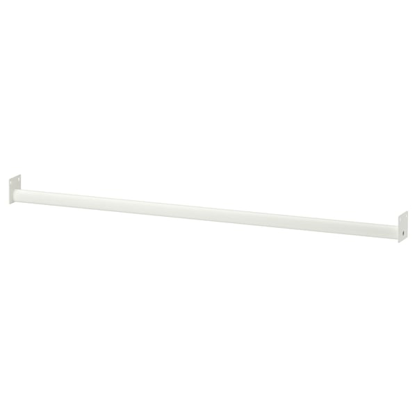MITTZON Clothes rail for frame w castors, white, 80 cm