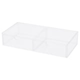 MOJAN Make-up storage with 2 drawers, 25x12 cm