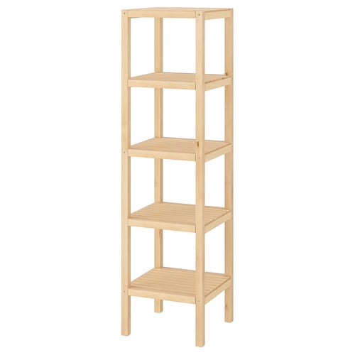MOLGER Shelving unit - birch - IKEA