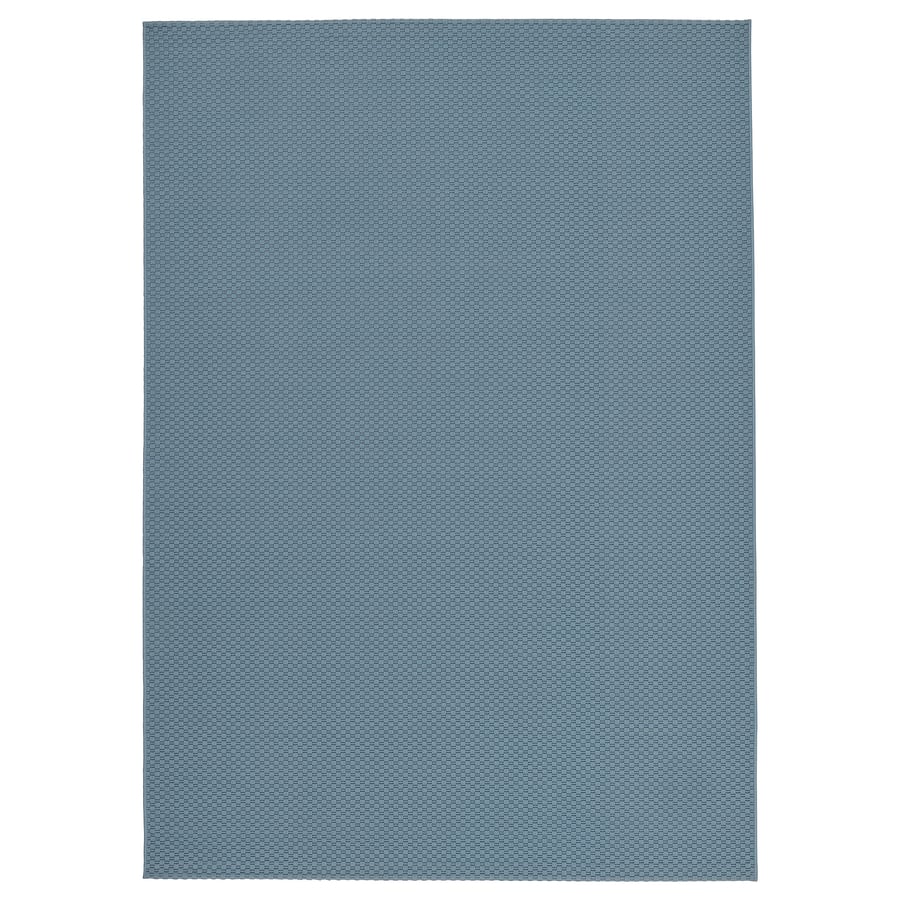 Buy MORUM Rug Flatwoven, In/Outdoor Blue Online IKEA