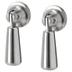 MOSSARYD Drop handle, stainless steel colour, 49 mm
