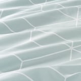 MYRTÅG Duvet cover and pillowcase, light green, 150x200/50x80 cm