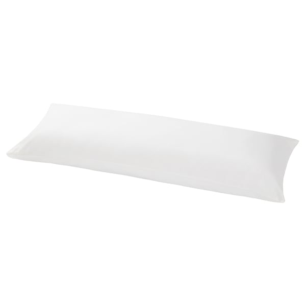 NONNEA Pillowcase for body pillow, white, 40x140 cm