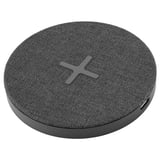 NORDMÄRKE Wireless charger, textile/grey
