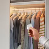 ÖVERSIDAN LED wardrobe lighting strp w sensor, dimmable white, 71 cm