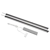 ÖVERSIDAN / TRÅDFRI Lighting kit, dark grey