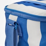 PILLERSTARR Cooling bag, patterned/blue, 38x22x26 cm