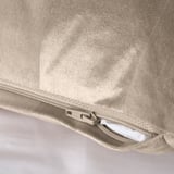 PIPRANKA Cushion cover, light beige, 50x50 cm