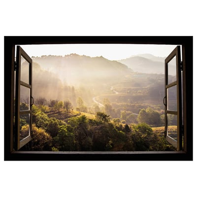 PJÄTTERYD Picture, window view, 118x78 cm