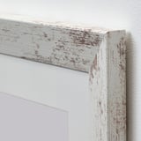 PLOMMONTRÄD Frame, white stained pine effect, 30x40 cm