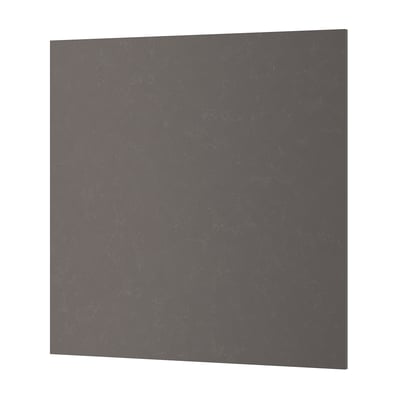 RÅHULT Custom made wall panel, matt dark grey/marble effect quartz, 1 m²x2.0 cm
