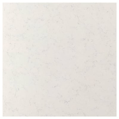 RÅHULT Custom made wall panel, white marble effect/quartz, 1 m²x2.0 cm