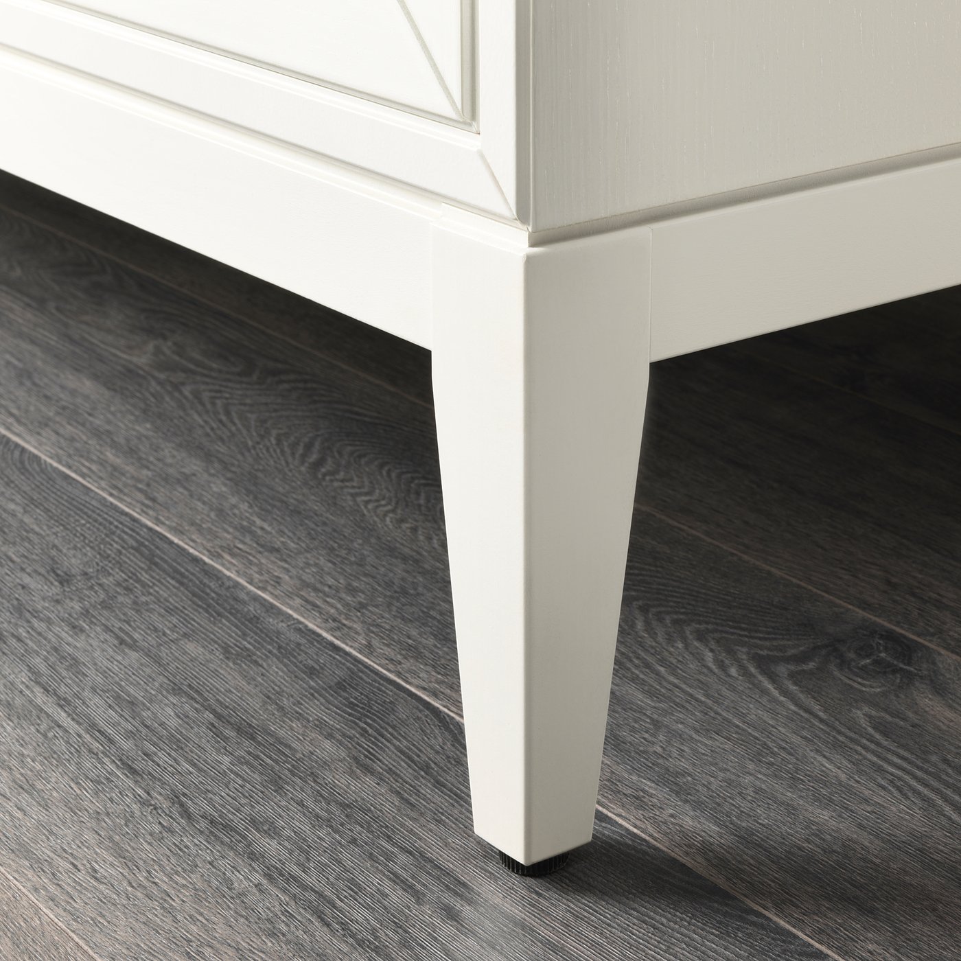 REGISSÖR glass-door cabinet, white, 118x203 cm - IKEA