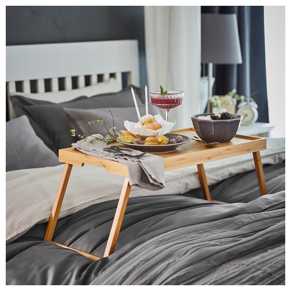 RESGODS Bed tray, bamboo