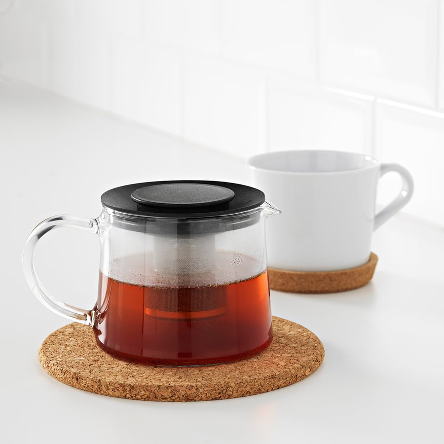 RIKLIG Teapot, glass, 0.6 l IKEA