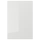 RINGHULT Door, high-gloss light grey, 40x60 cm