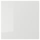 RINGHULT Drawer front, high-gloss light grey, 40x40 cm