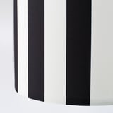 RINGSTA Lamp shade, black/white, 42 cm