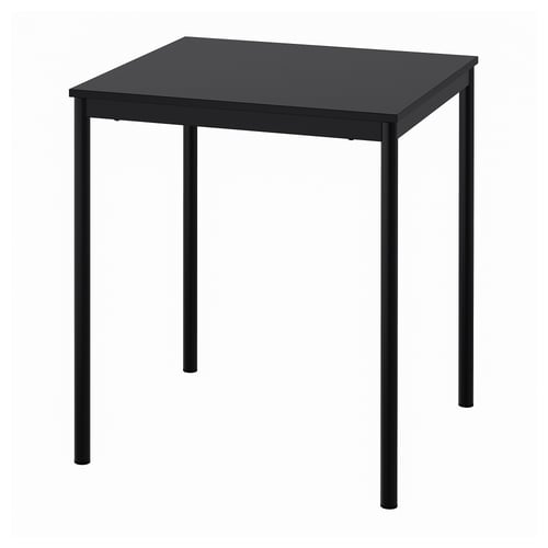 SANDSBERG Table, black, 67x67 cm - IKEA