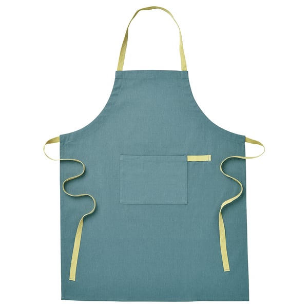 SANDVIVA Apron, blue, 69x85 cm