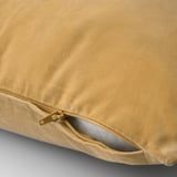 SANELA Cushion cover, golden-brown, 50x50 cm