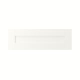 SANNIDAL Drawer front, white, 60x20 cm