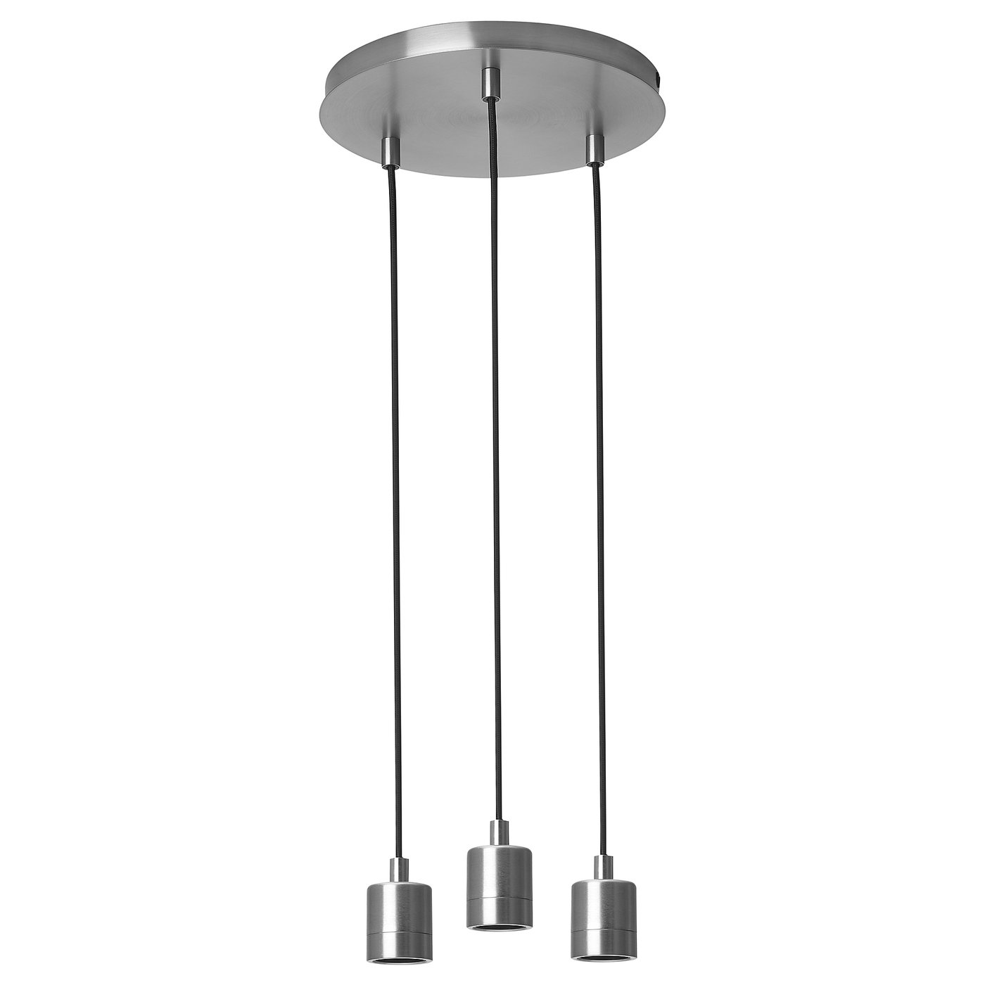 ceiling mount, round nickel-plated - IKEA