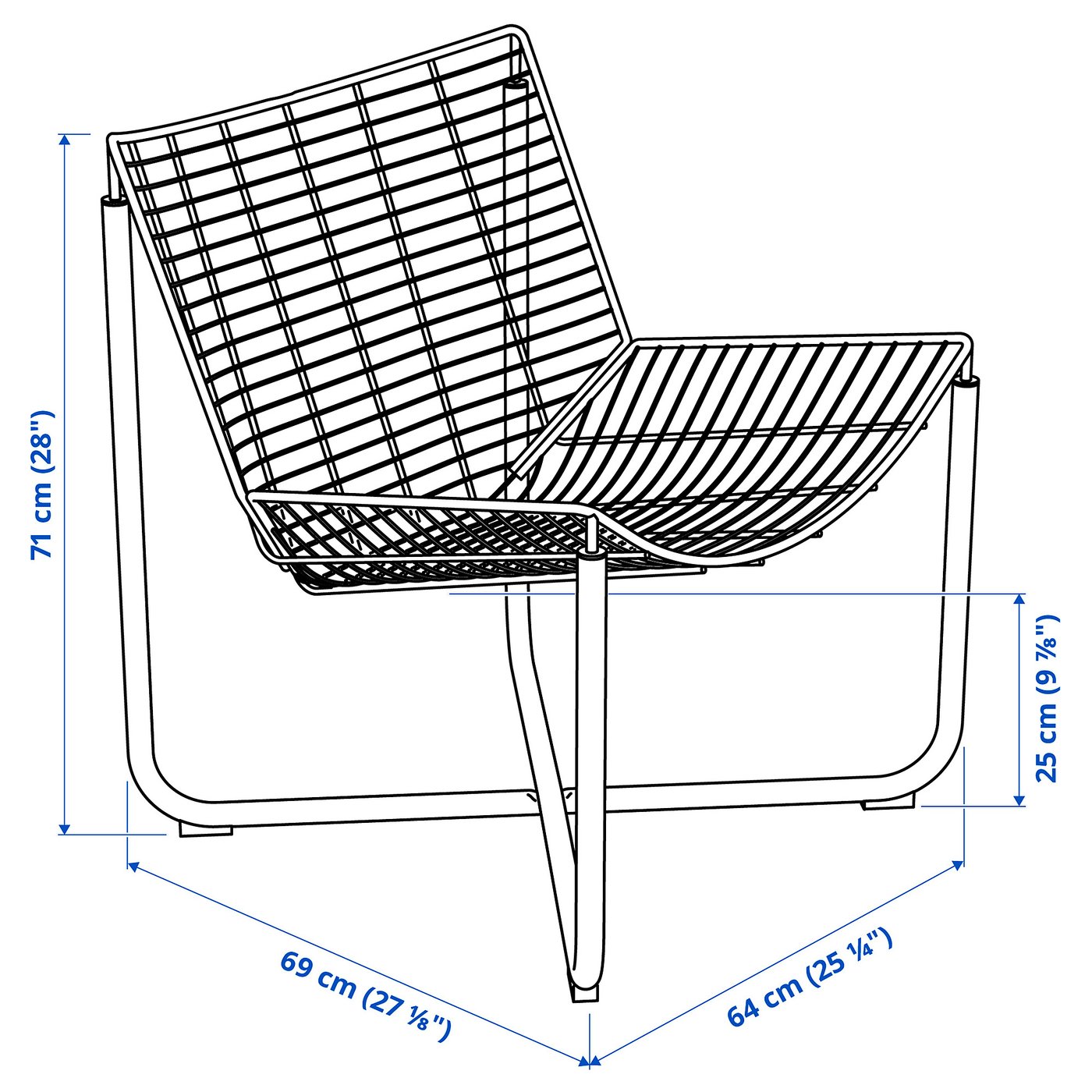 IKEA SKÅLBODA スコールボダ　オレンジ SKÅLBODA armchair, orange - IKEA