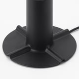 SKALLRAN Table lamp base, dark grey/metal