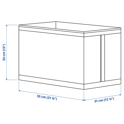 Illustration with measurements for the product: SKUBB.