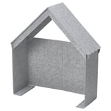 SLÄKT Bed accessory, house shaped/grey
