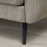 SMEDSTORP 4-seat sofa with chaise longue, Viarp beige/brown/black