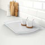 SMULA Tray, transparent, 52x35 cm