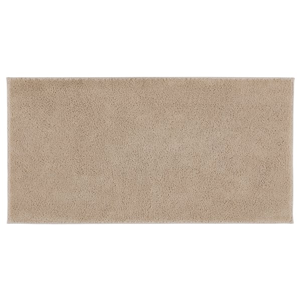SÖDERSJÖN Bath mat, light beige, 60x120 cm