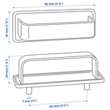 SÖRBYN Handle, 96 mm
