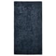 Dark blue, rectangular, plush STOENSE rug with soft, sound-absorbing pile.