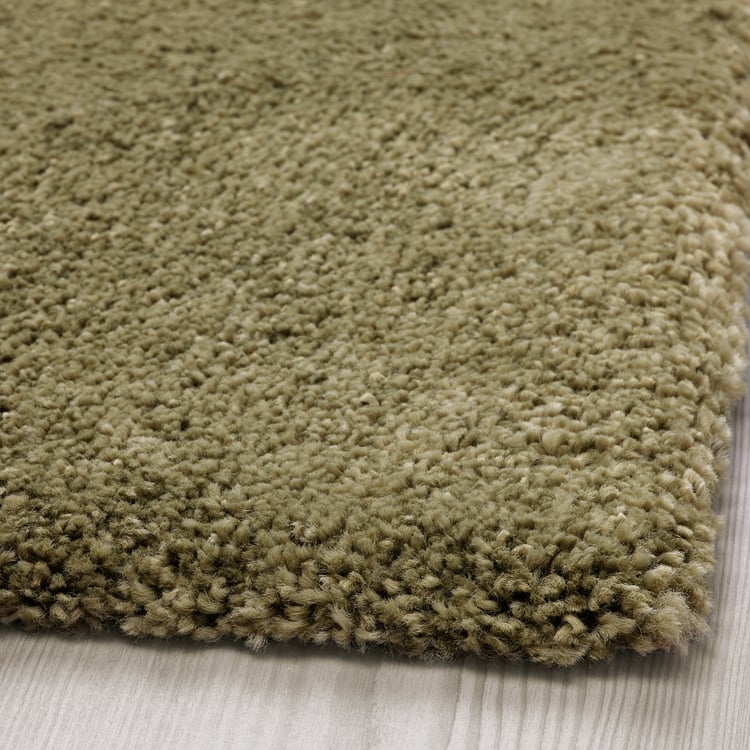 STOENSE rug, low pile, light olivegreen, 170x240 cm IKEA