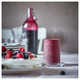 STÖRTSKÖN Scented pillar candle, Berries/red, 30 hr