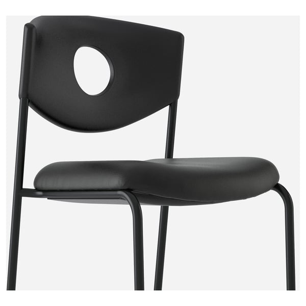 STOLJAN Conference chair, black/black