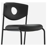 STOLJAN Conference chair, black/black