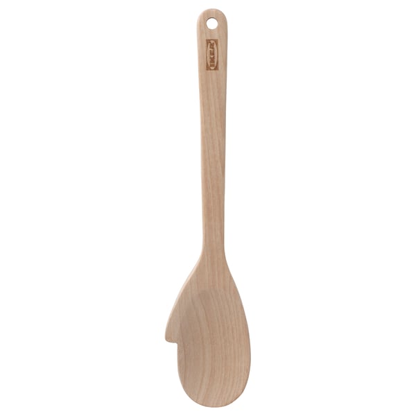 STRÅLFENA Spoon for cooking, solid birch, 29 cm