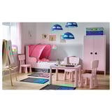 SUFFLETT Bed tent, pink, 70/80/90