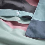 SVALSTJÄRTAR Duvet cover and 2 pillowcases, multicolour, 240x220/50x80 cm