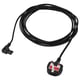 SYMFONISK Power supply cord, textile/black, 3.5 m