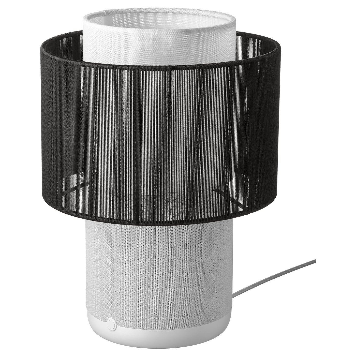SYMFONISK Speaker lamp w Wi-Fi, textile 