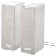 Option: SYMFONISK Wi-Fi bookshelf speakers, white/set of 2 gen 2
