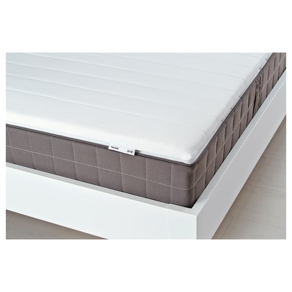 TALGJE Mattress pad, white, 140x200 cm