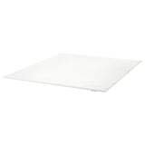 TALGJE Mattress pad, white, 160x200 cm