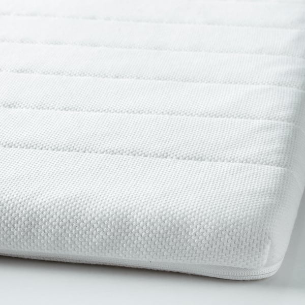 TALGJE Mattress pad, white, 140x200 cm
